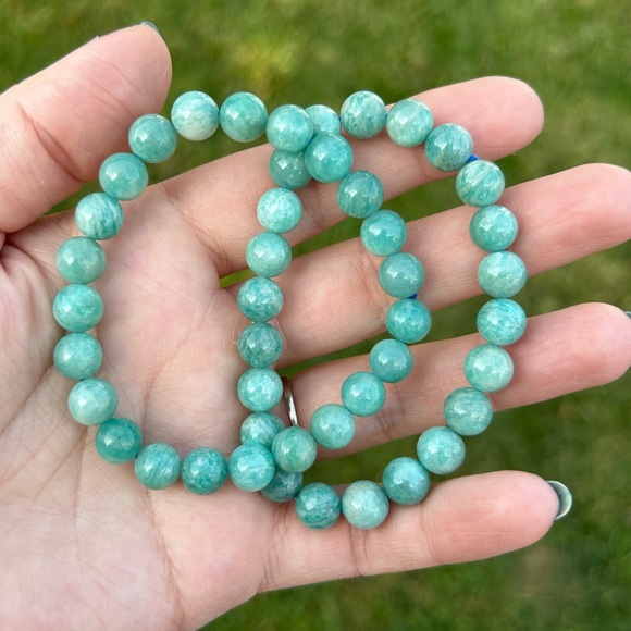 High quality Amazonite 8mm bracelets - Picture 4 of 4